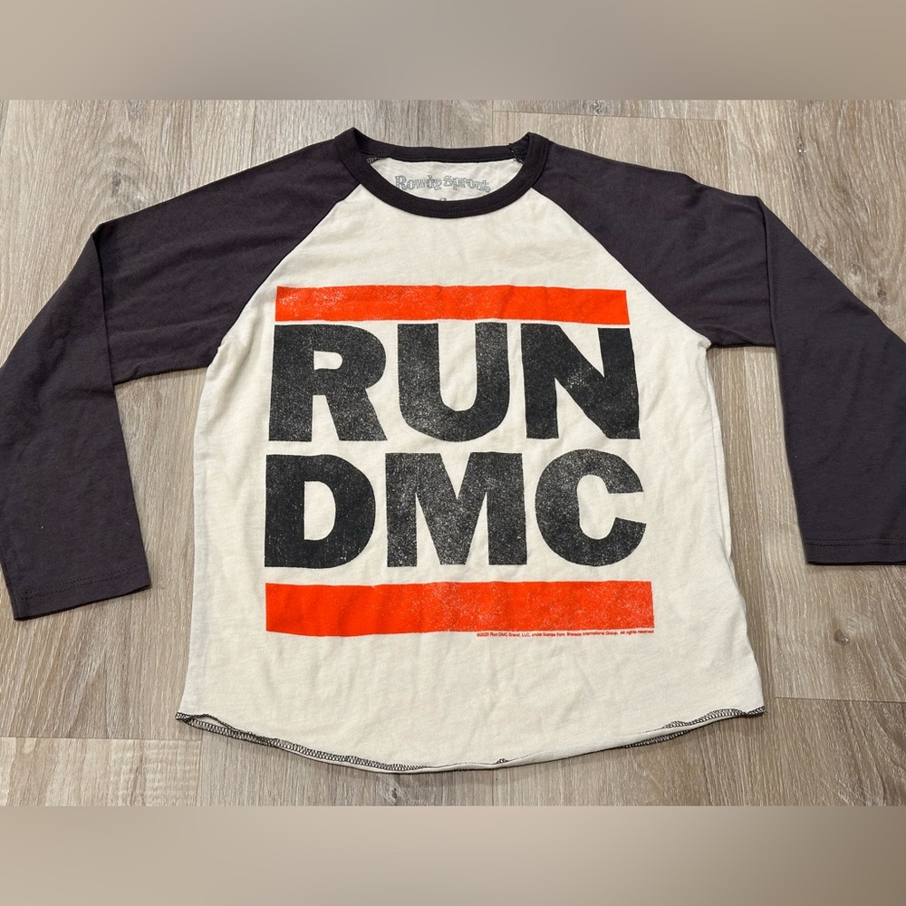 Rowdy Sprout Run DMC Raglan Shirt